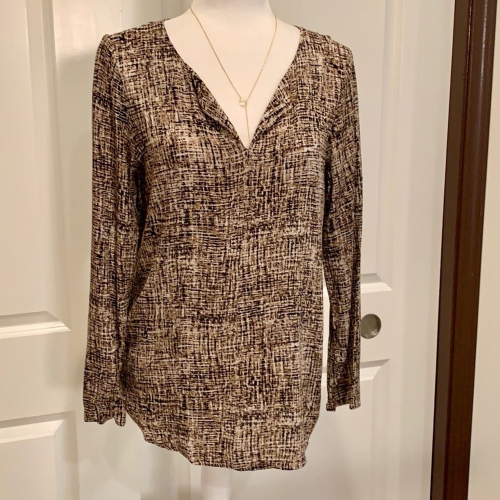 J. JILL V- NECK BLOUSE - Picture 6 of 15